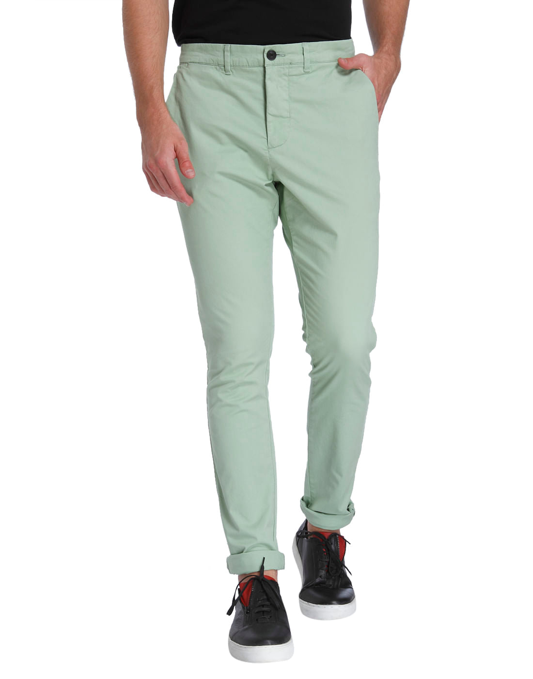 Casual Solid Pants - 28/32