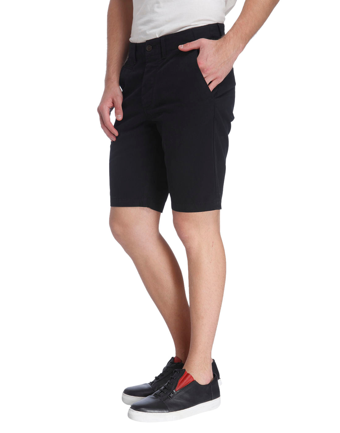 Casual Solid Shorts