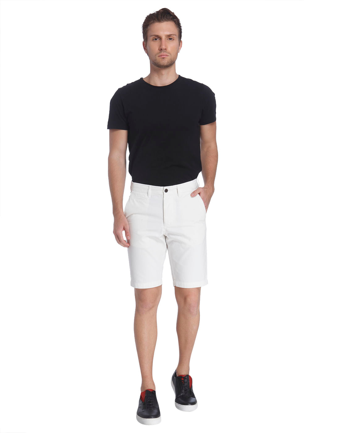 Casual Solid Shorts