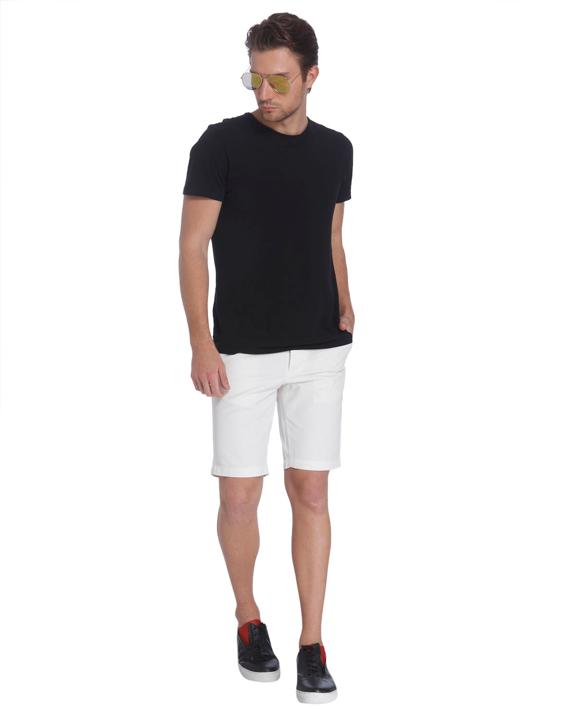 Casual Solid Shorts