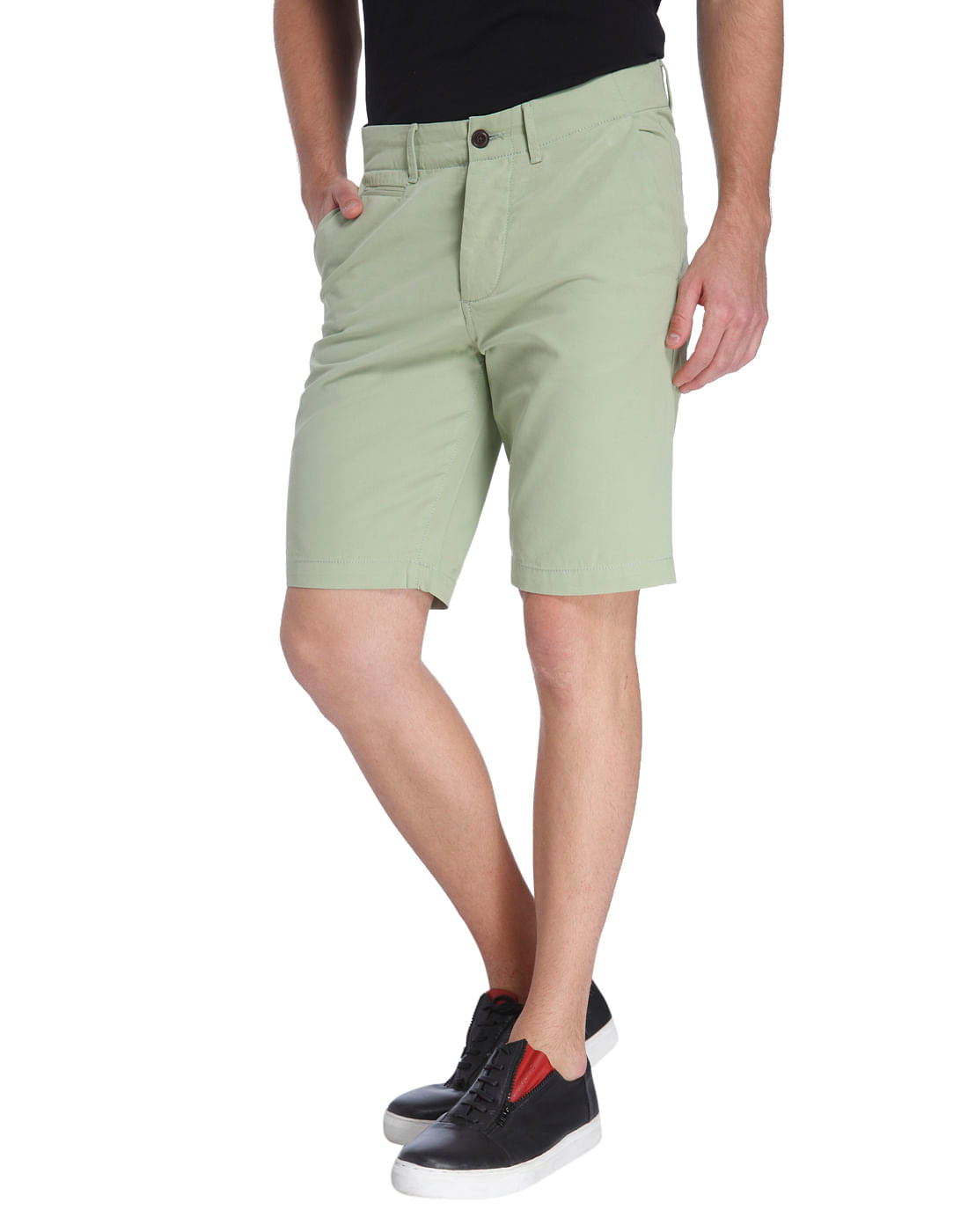 Casual Solid Shorts