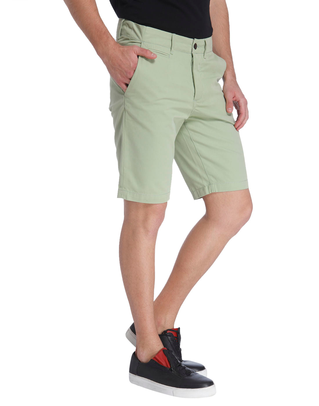 Casual Solid Shorts