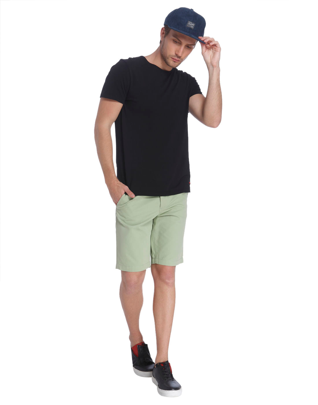 Casual Solid Shorts