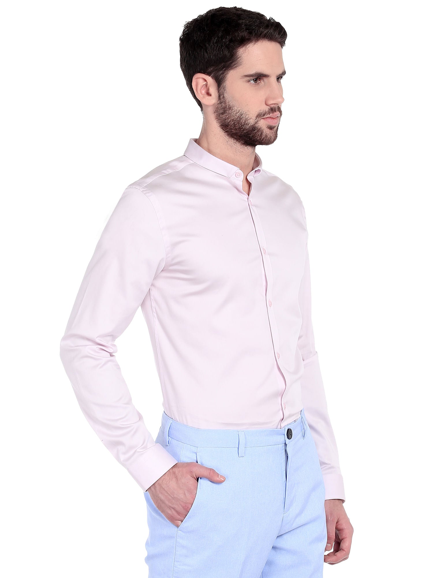 Light Purple Slim Fit Shirt