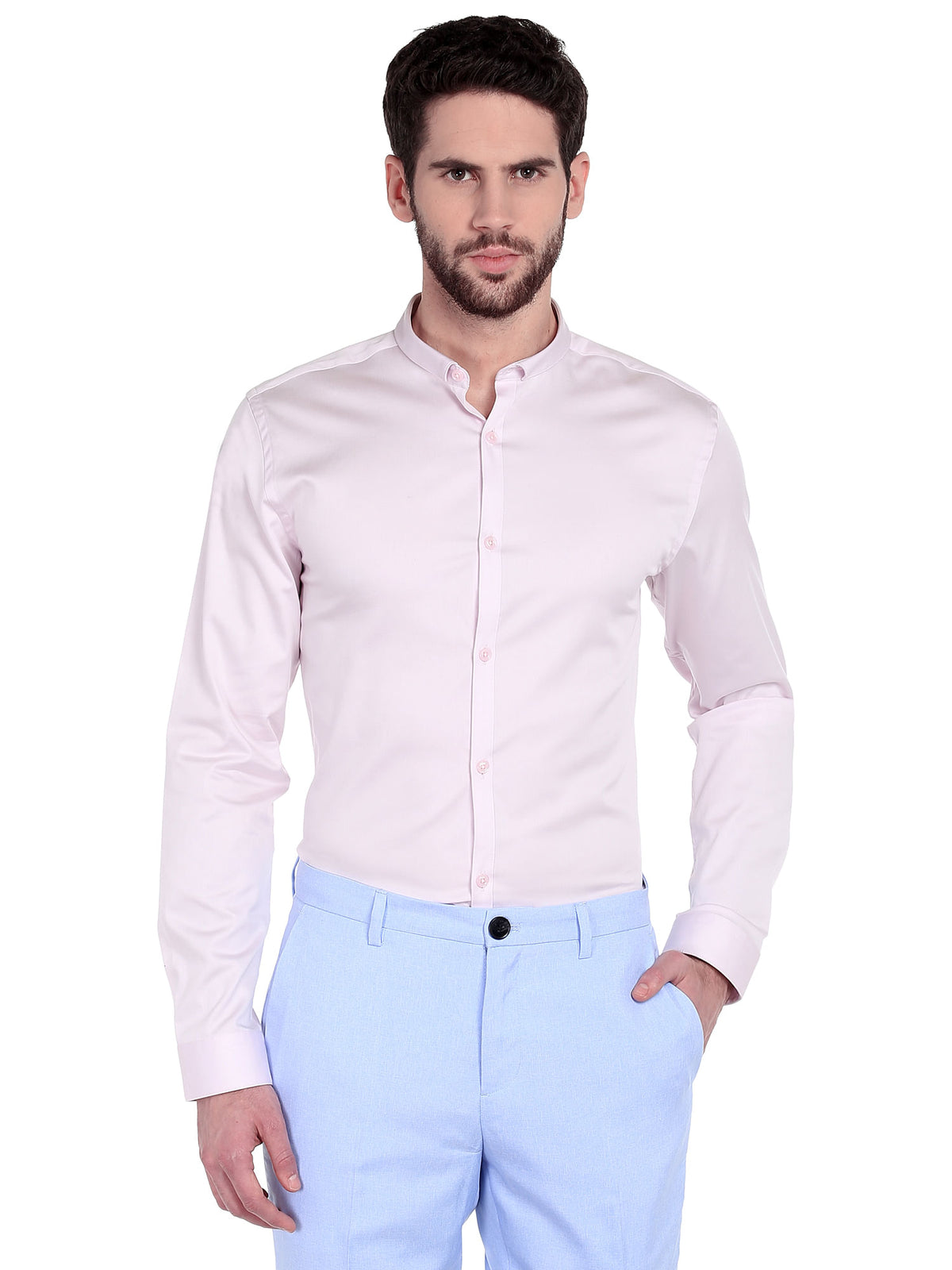 Light Purple Slim Fit Shirt - S