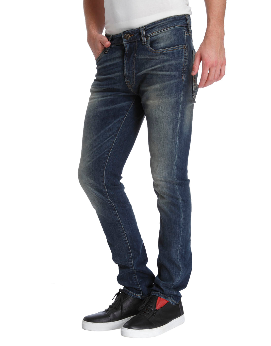 Casual Solid Jeans