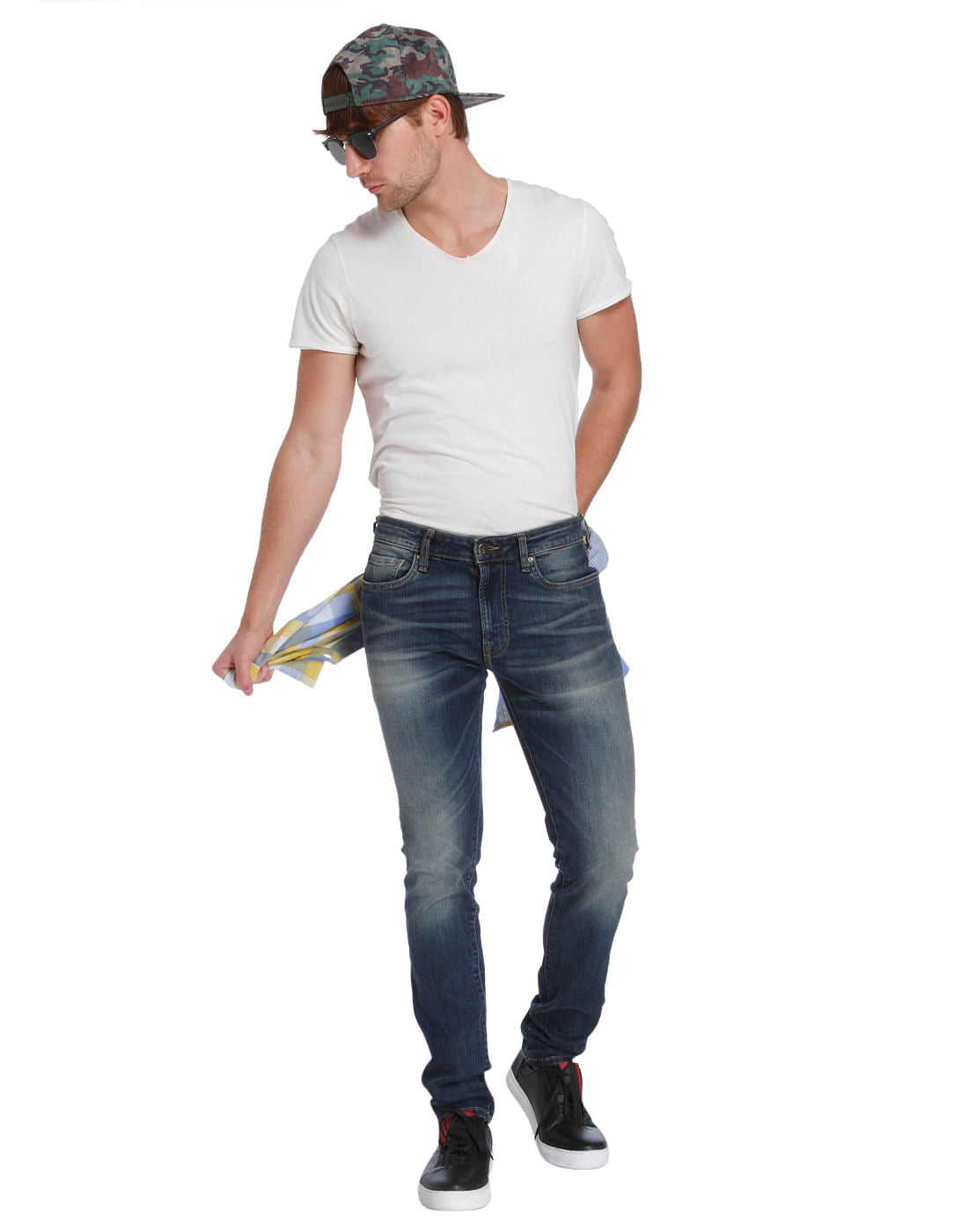 Casual Solid Jeans