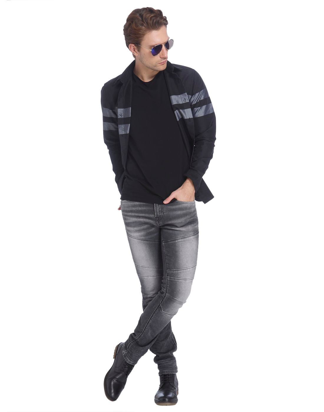 Grey Skinny Jeans