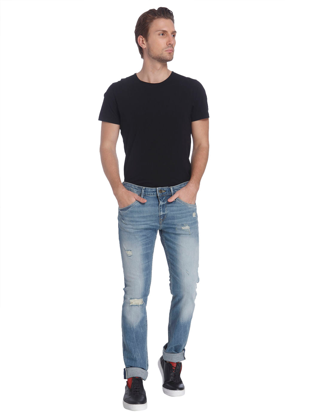 Casual Washed Jeans