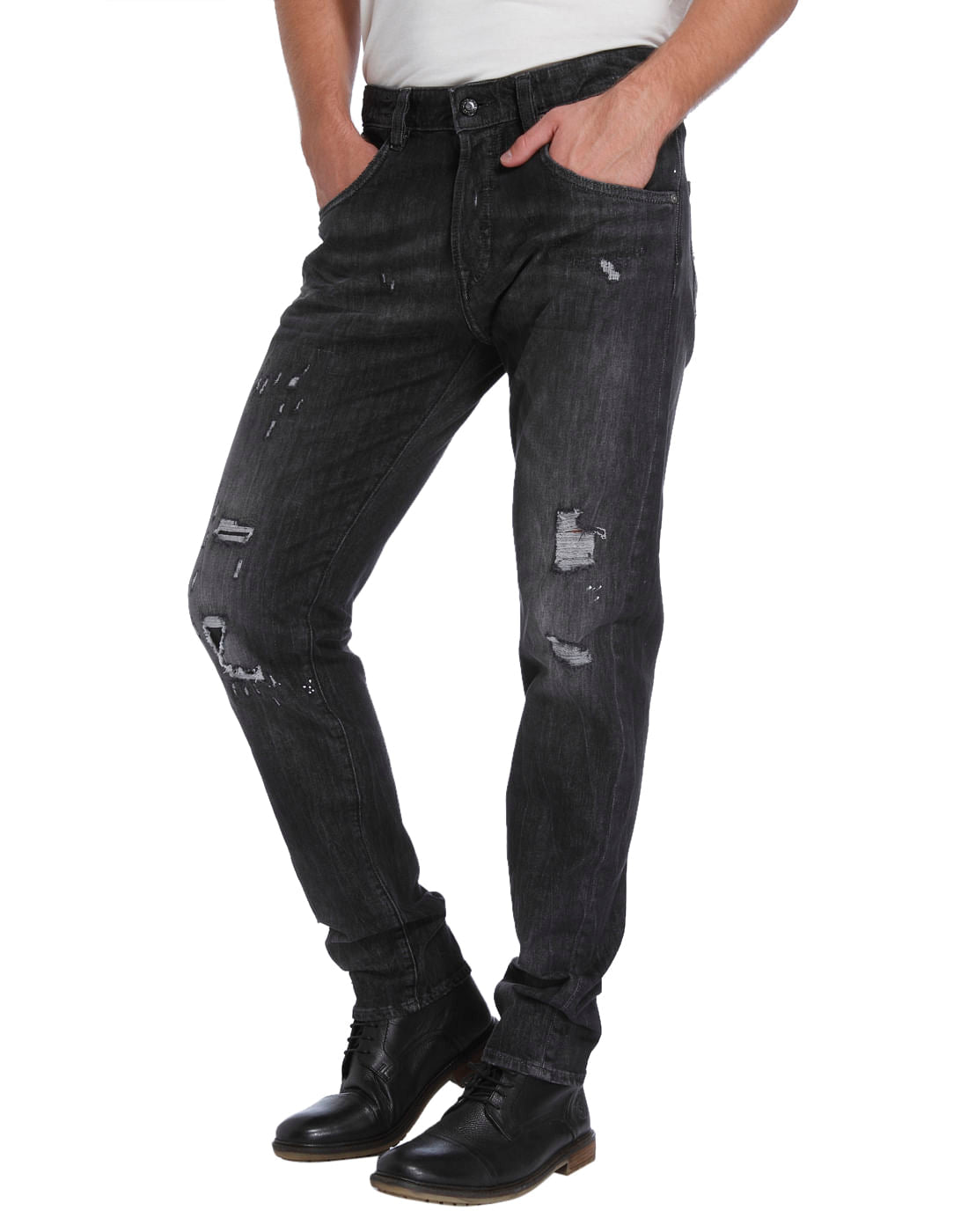 Casual Distressed Jeans