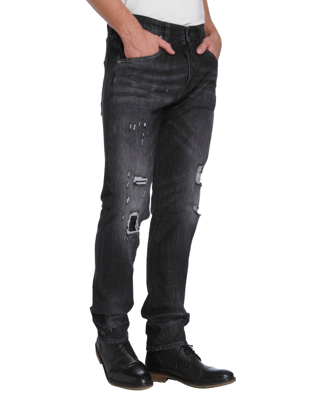 Casual Distressed Jeans