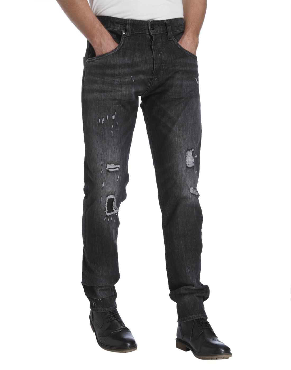 Casual Distressed Jeans