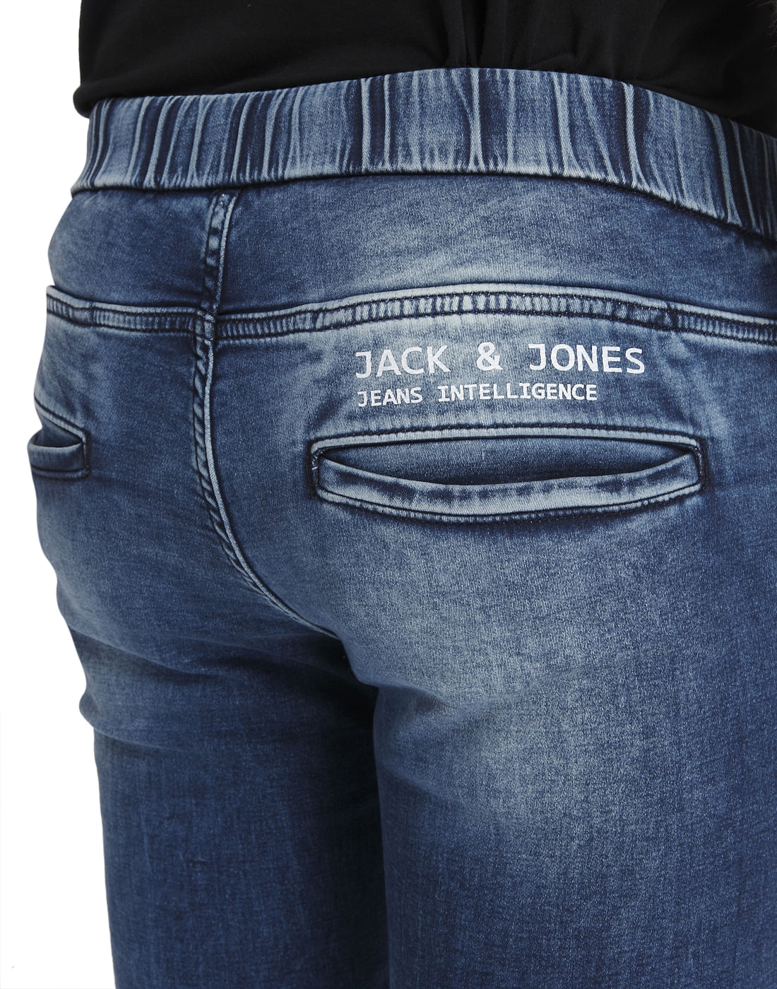 Blue Denim Joggers