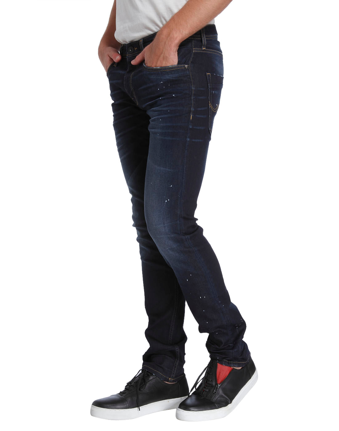 Solid Casual Jeans