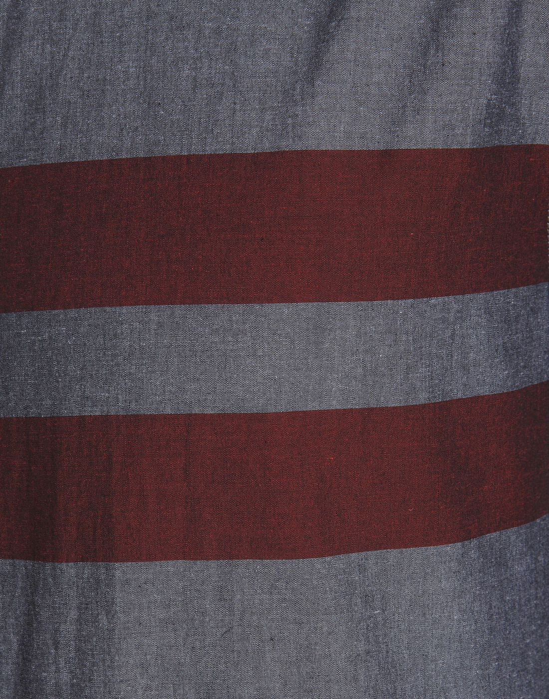 Grey Shirt With Red Stripes