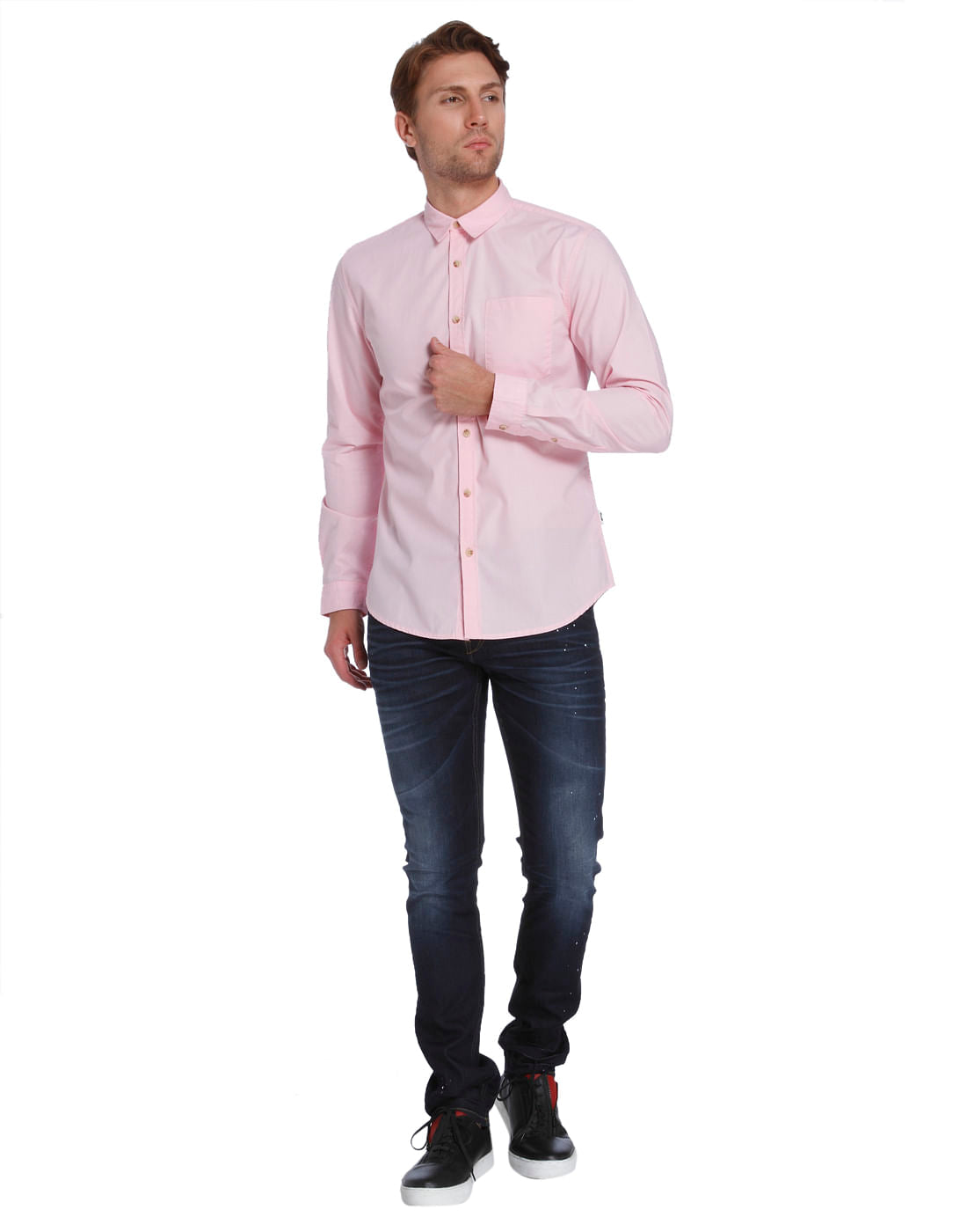 Casual Solid Shirt