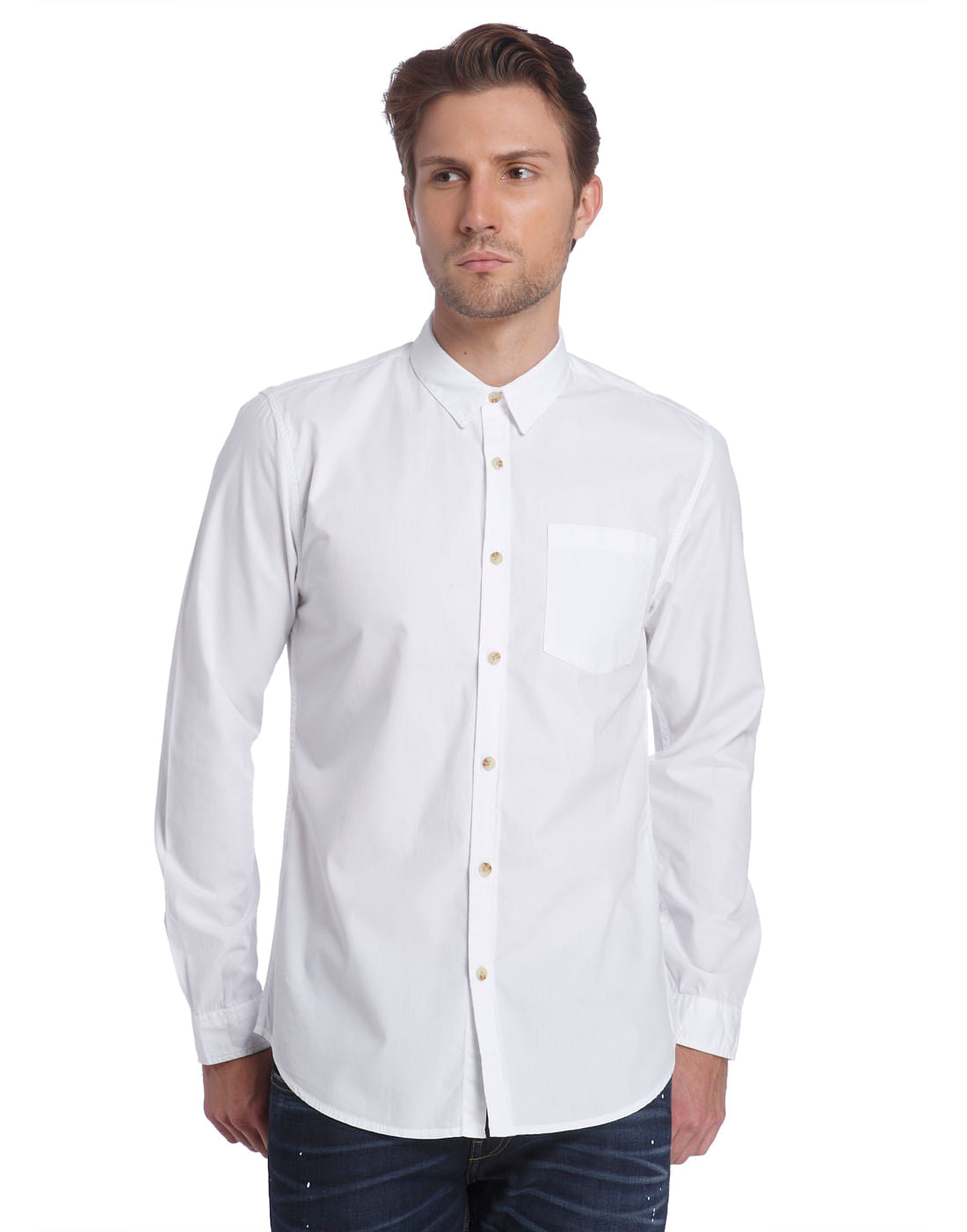 Casual Solid Shirt