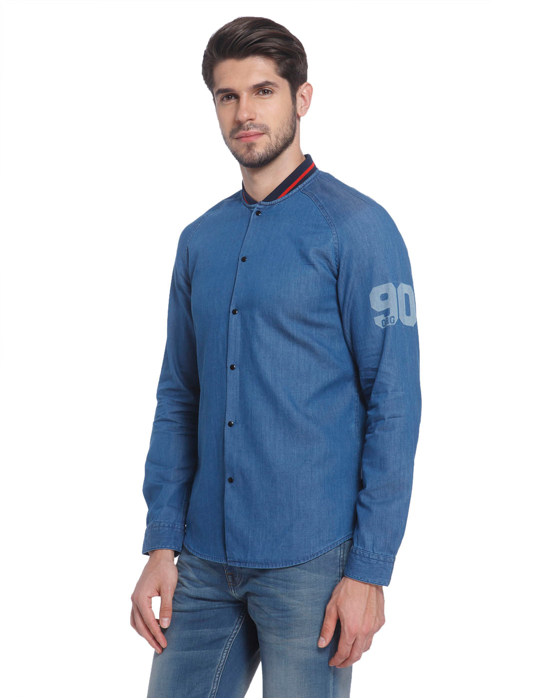 Plain Coloured Casual Shirt