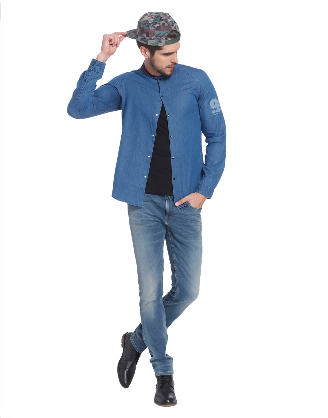 Plain Coloured Casual Shirt