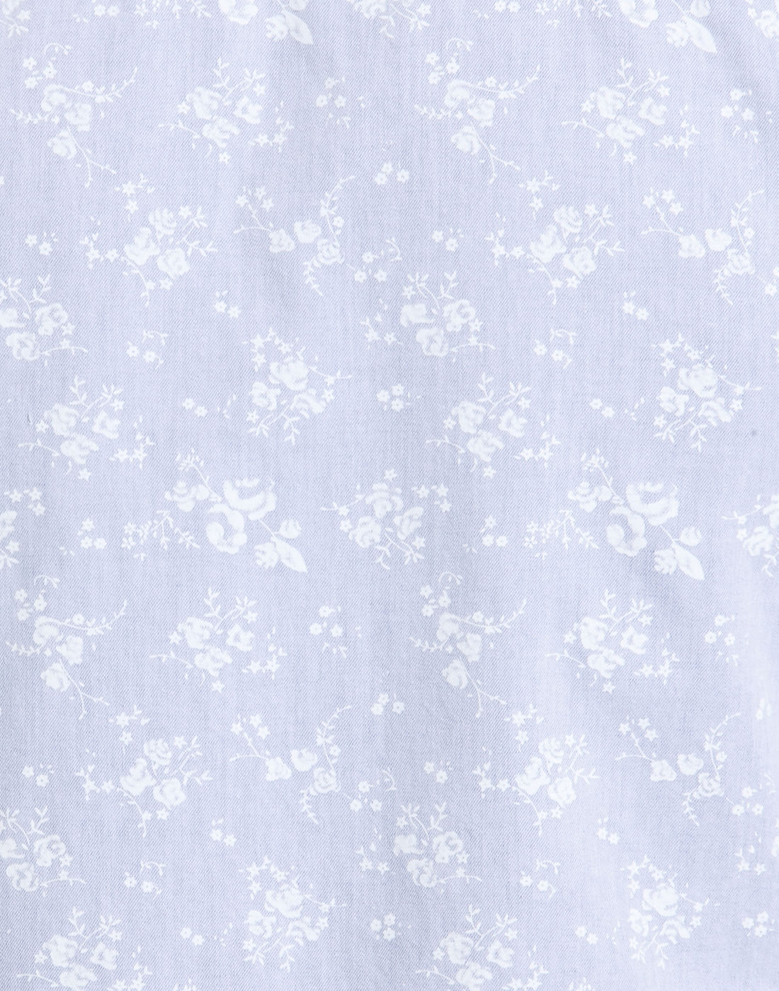 All-Over Print Blue Casual Shirt