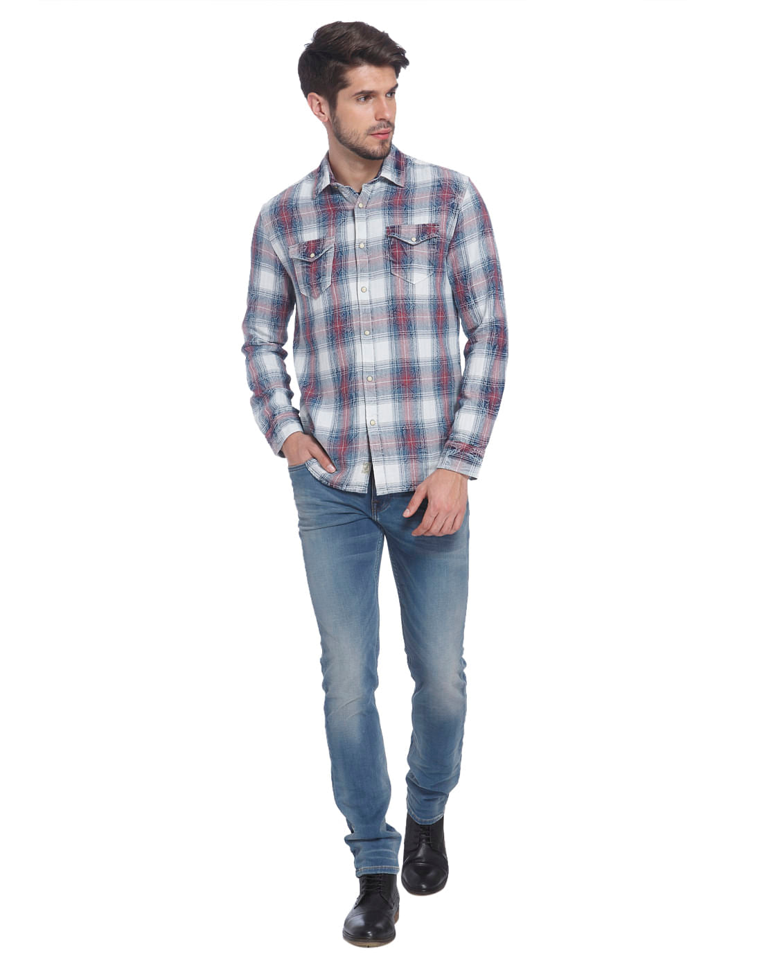 Casual Washed Shirt
