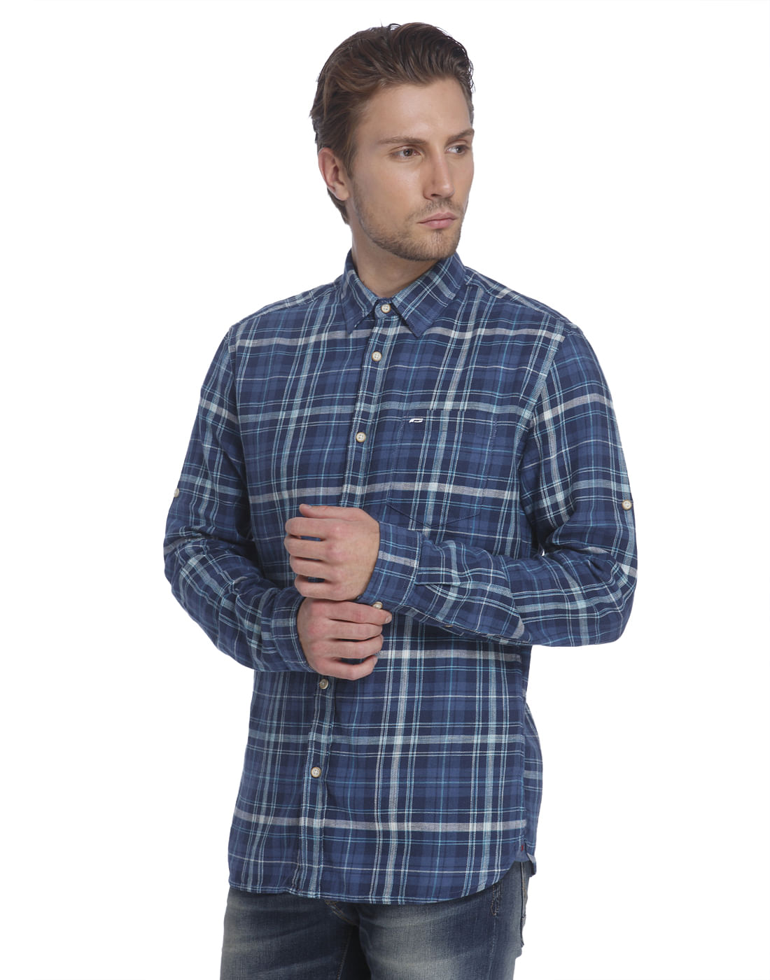 Blue Check Shirt