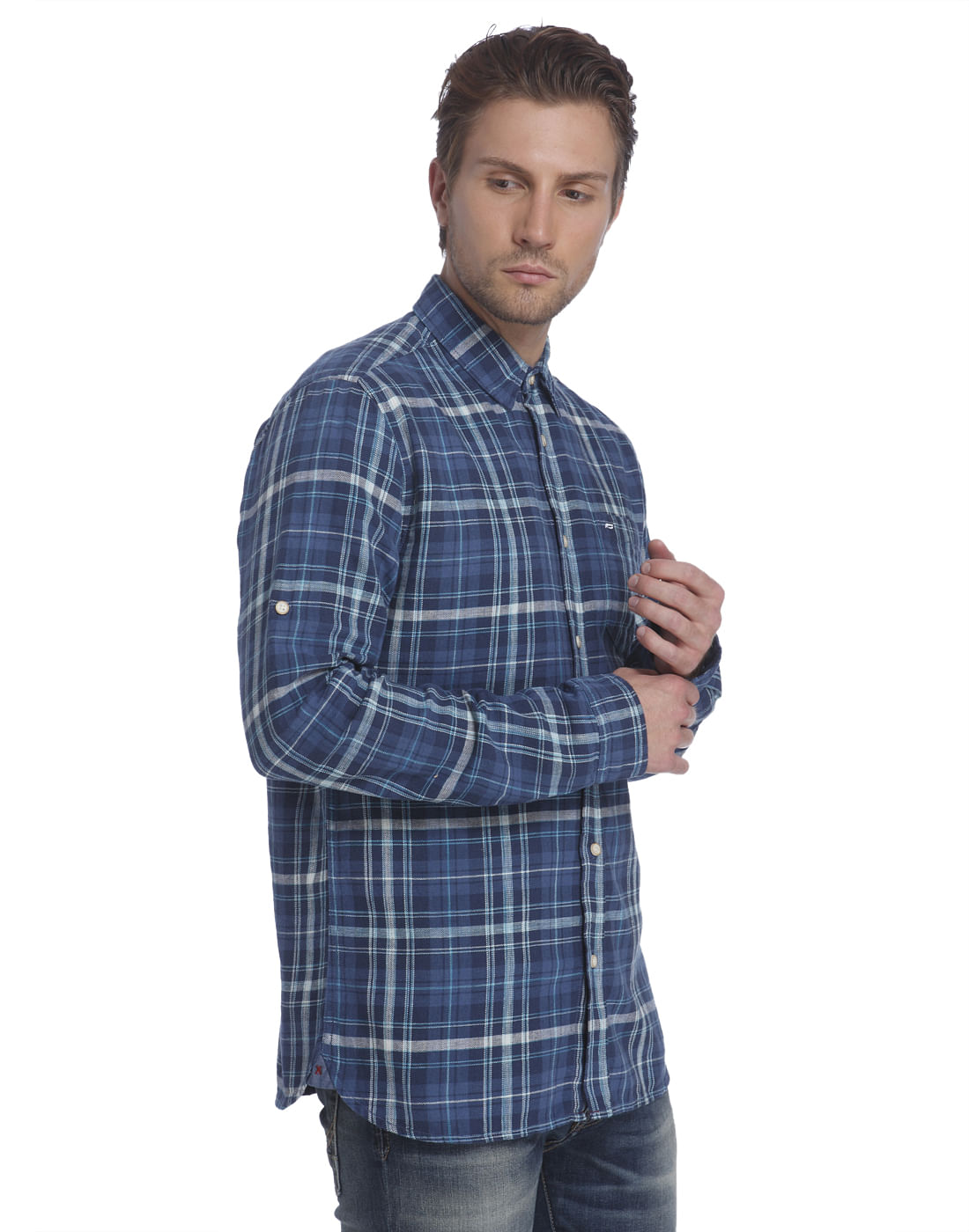 Blue Check Shirt