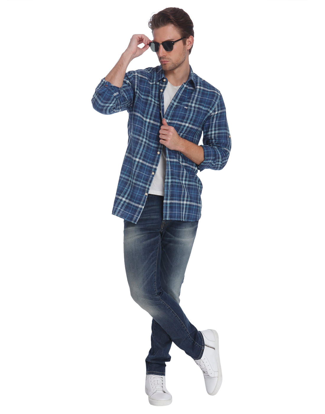 Blue Check Shirt