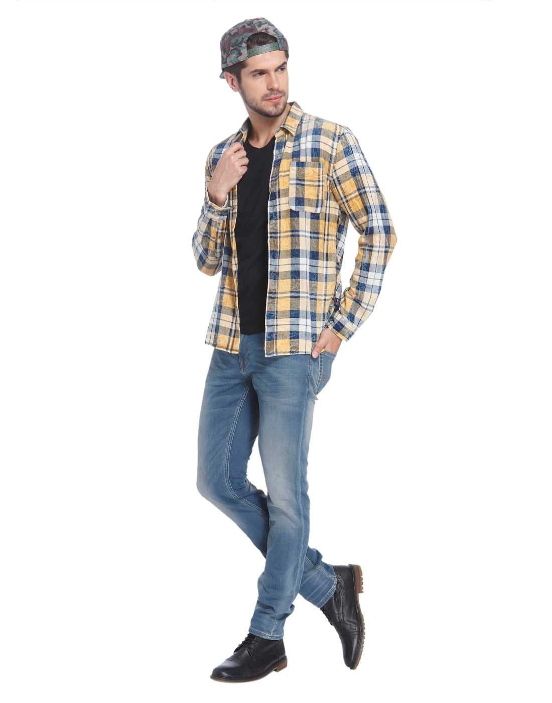 Washed Casual Shirt