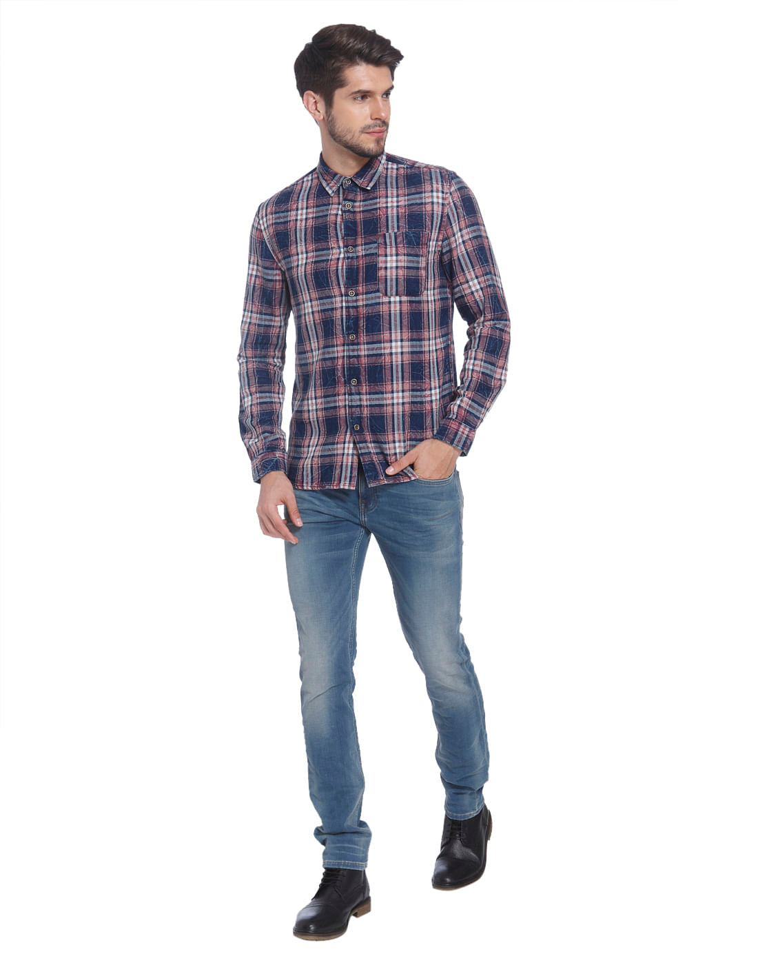 Washed Casual Shirt