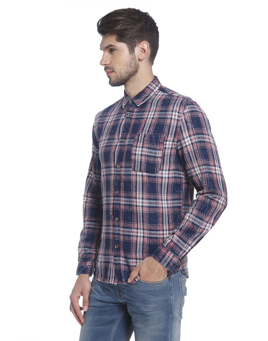 Washed Casual Shirt