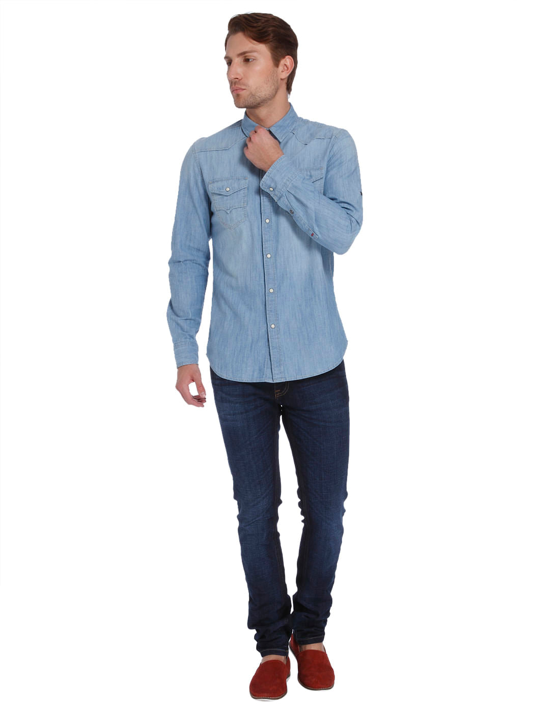 Washed Casual Shirt