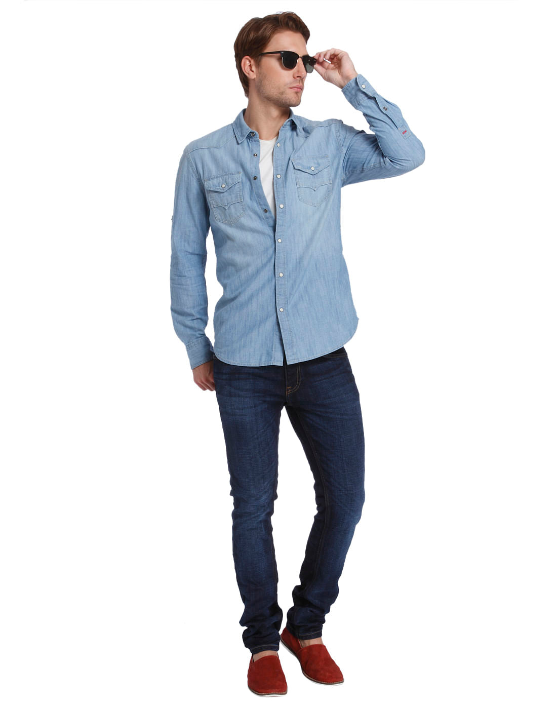 Washed Casual Shirt