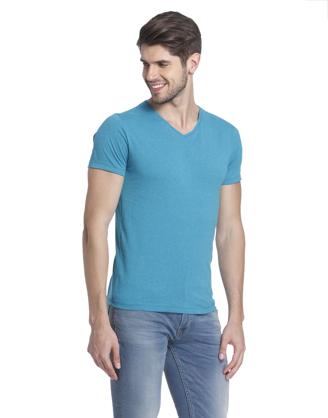 Solid Casual T-Shirt