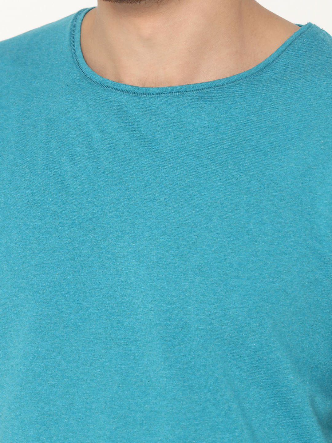 Blue Crew Neck T-Shirt