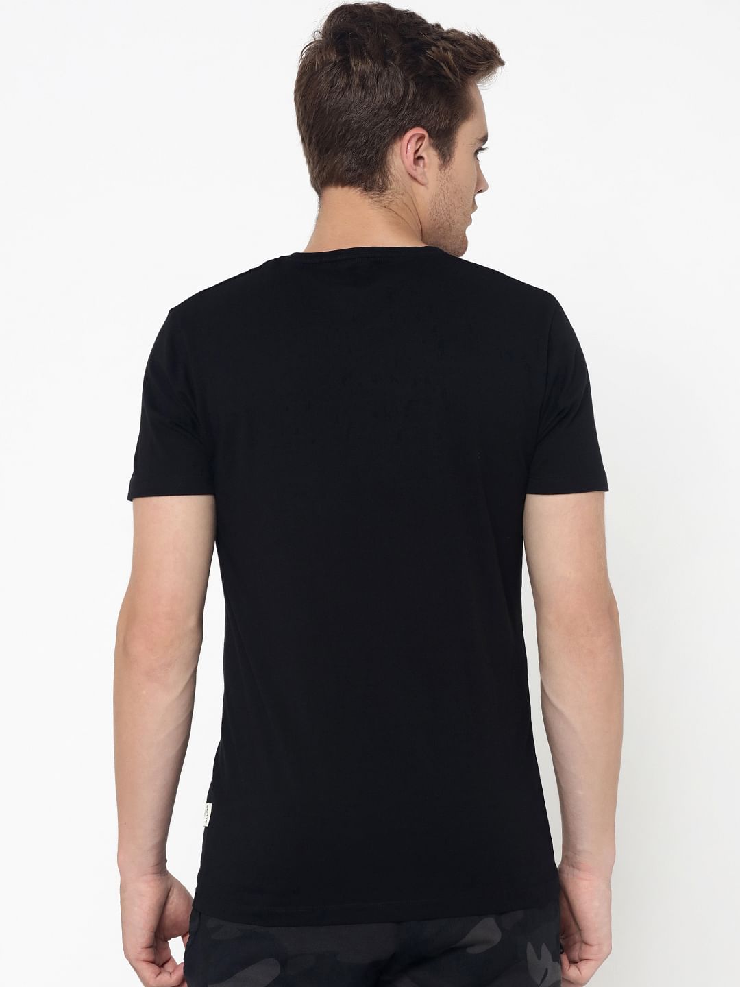 Black Crew Neck T-Shirt