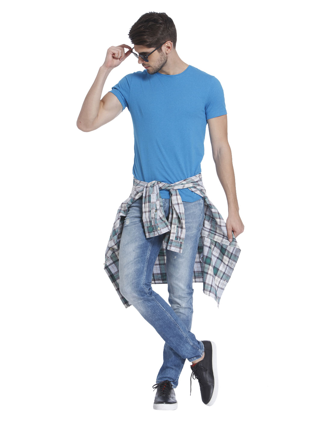 Solid Casual T-Shirt