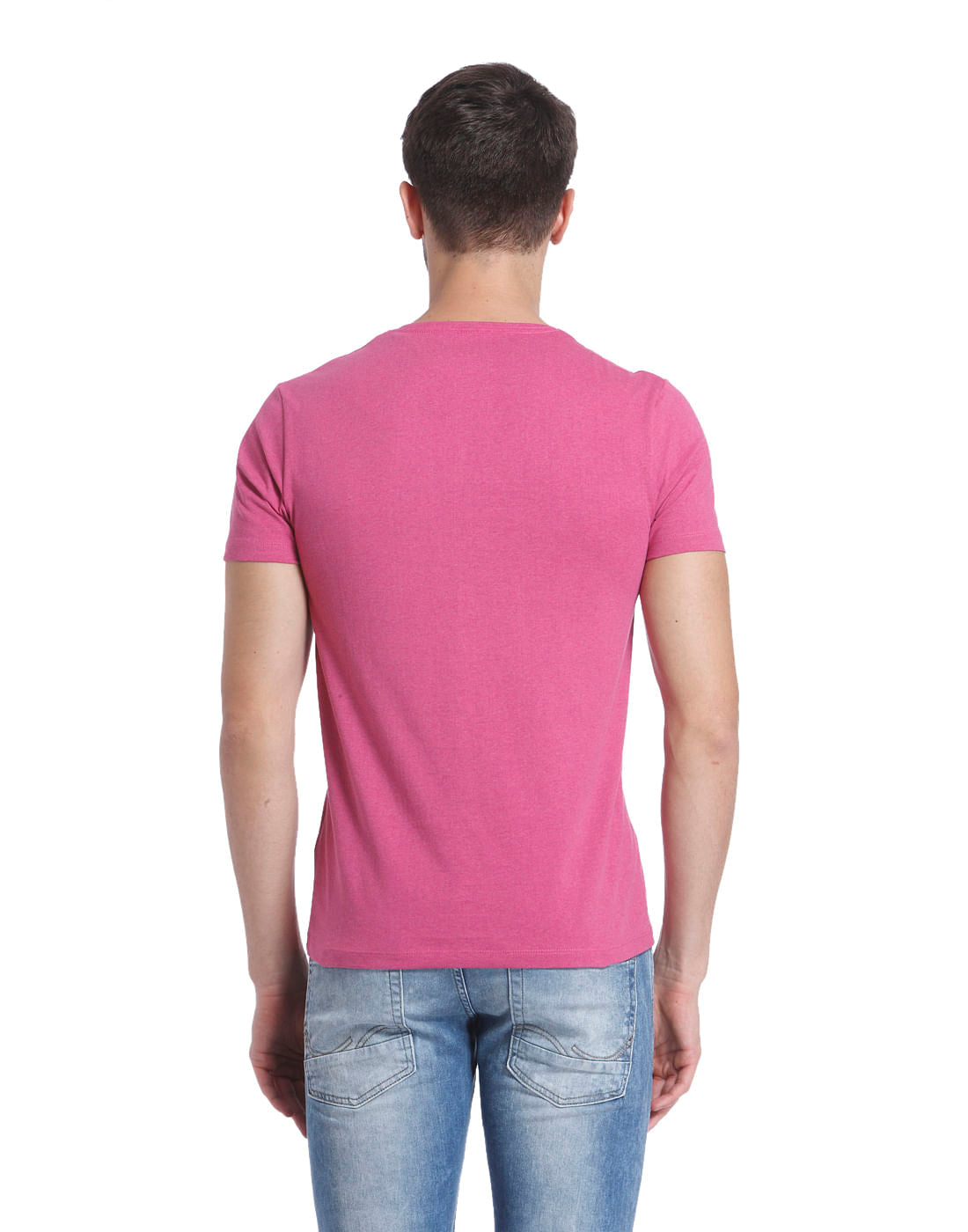 Solid Casual T-Shirt
