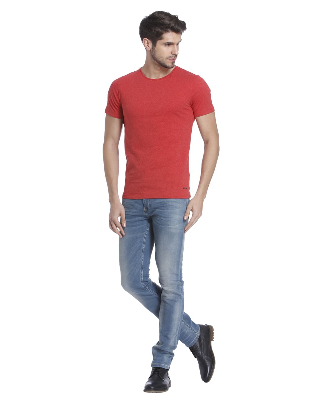Solid Casual T-Shirt