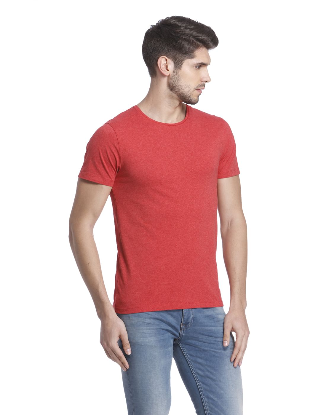 Solid Casual T-Shirt
