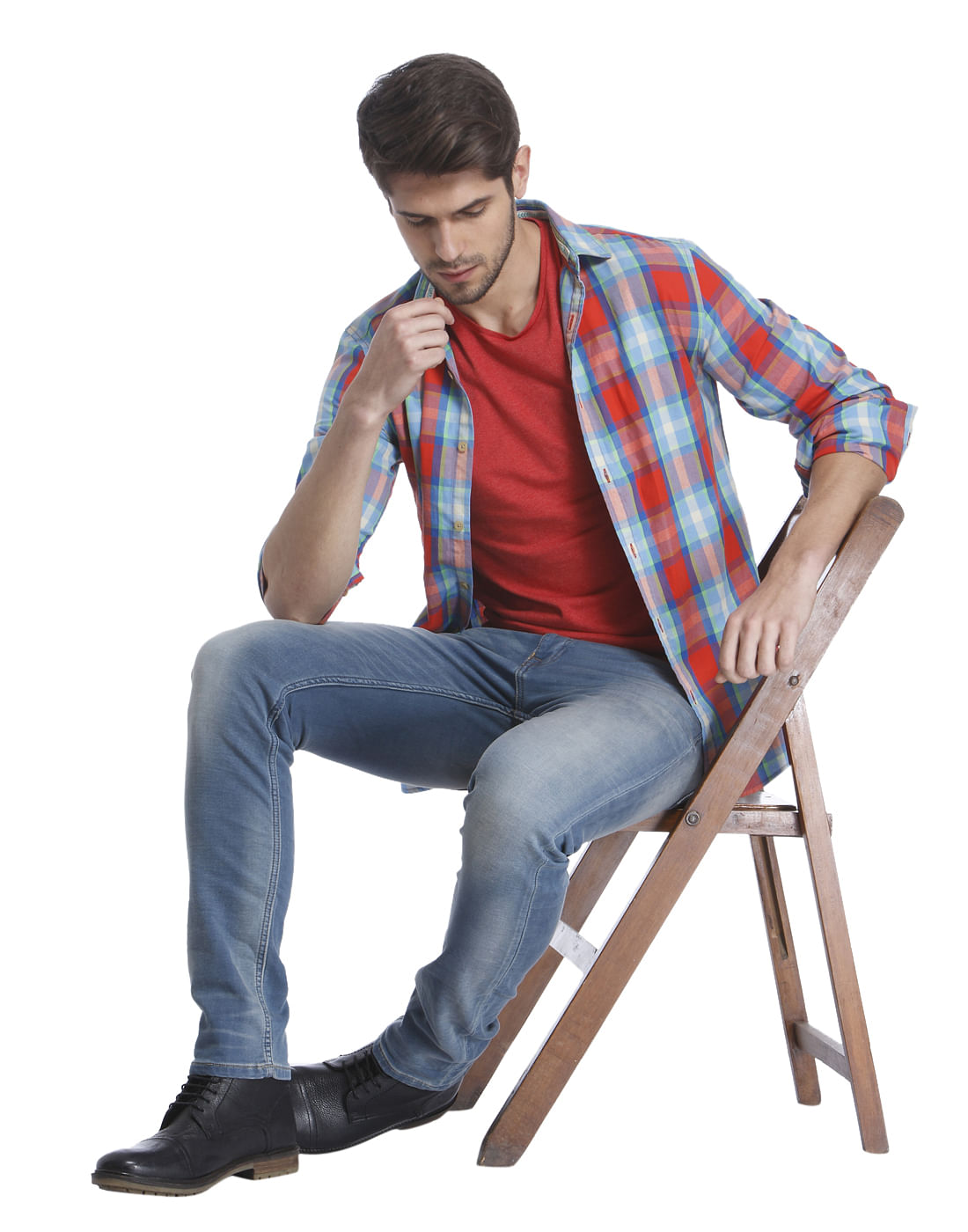 Solid Casual T-Shirt