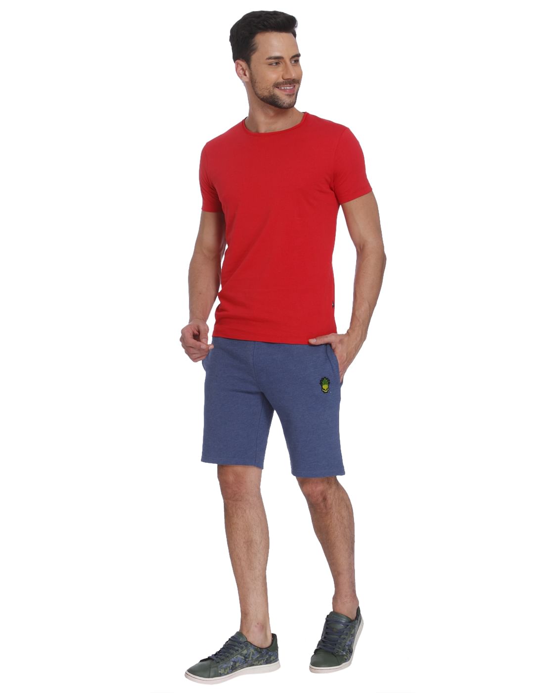 Red Crew Neck T-Shirt