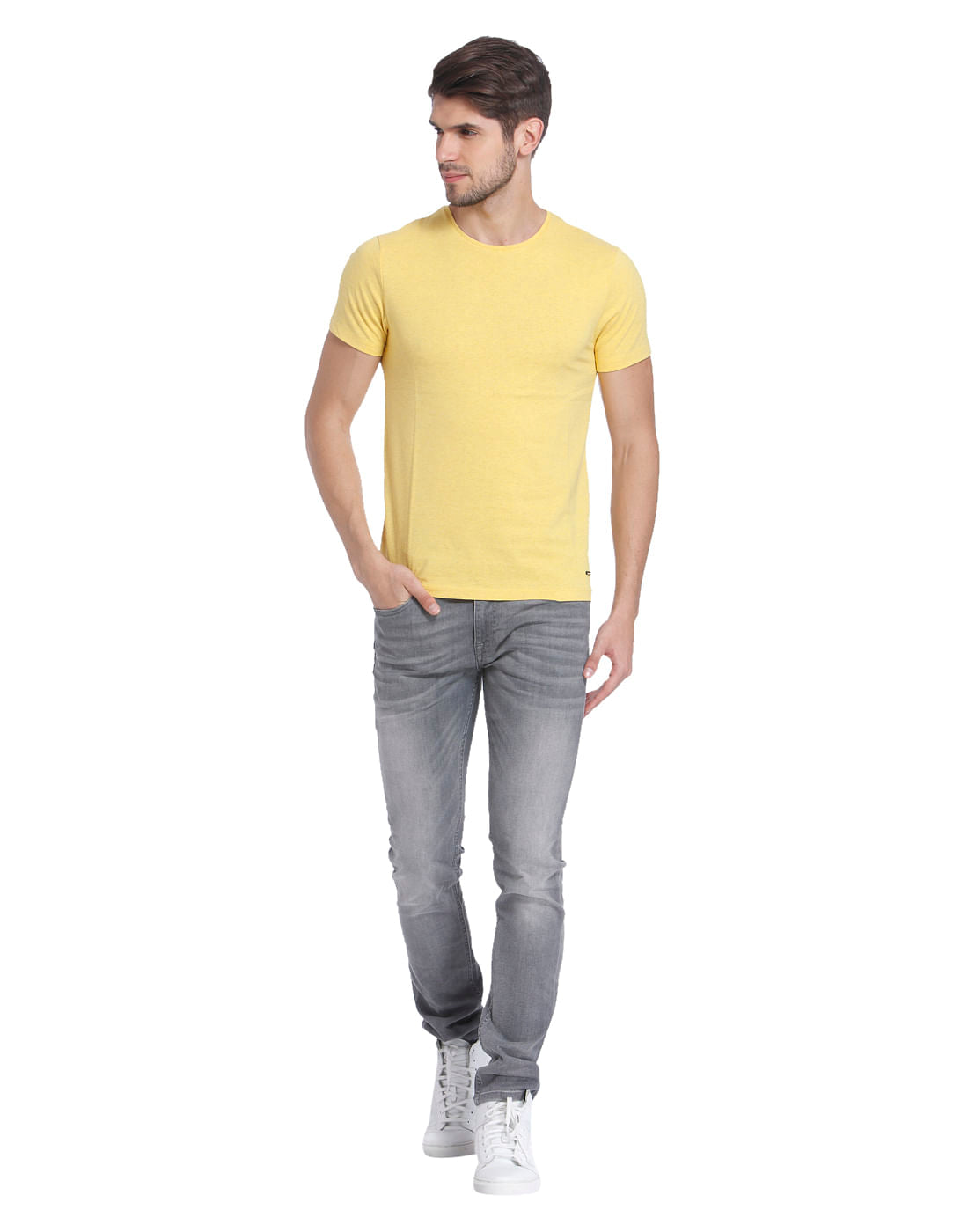 Solid Casual T-Shirt