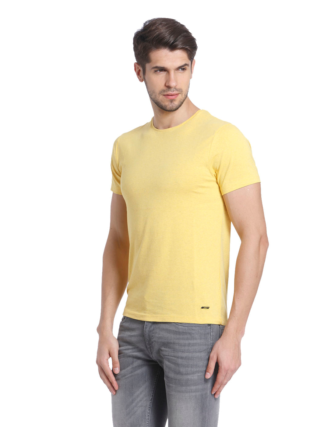 Solid Casual T-Shirt