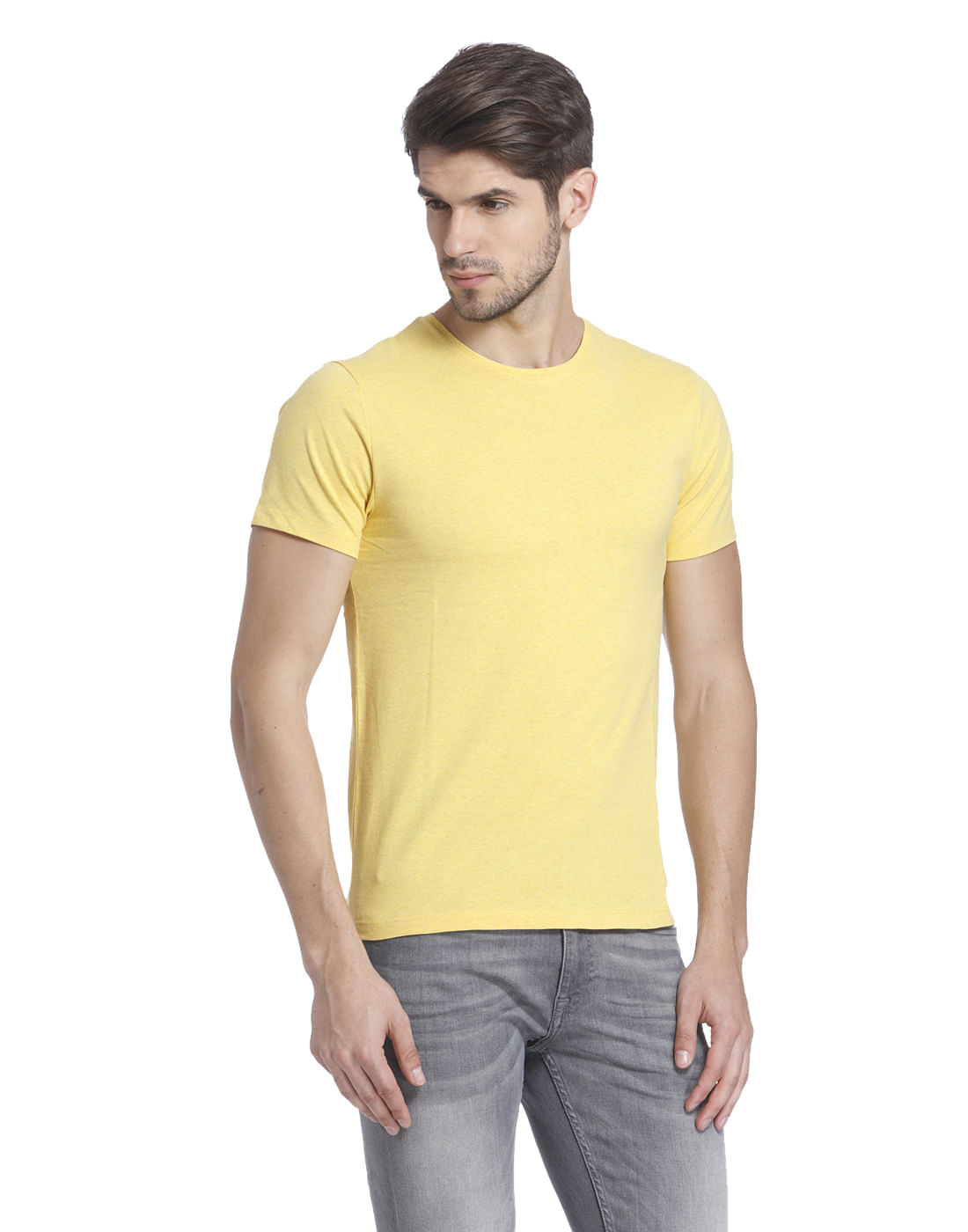 Solid Casual T-Shirt