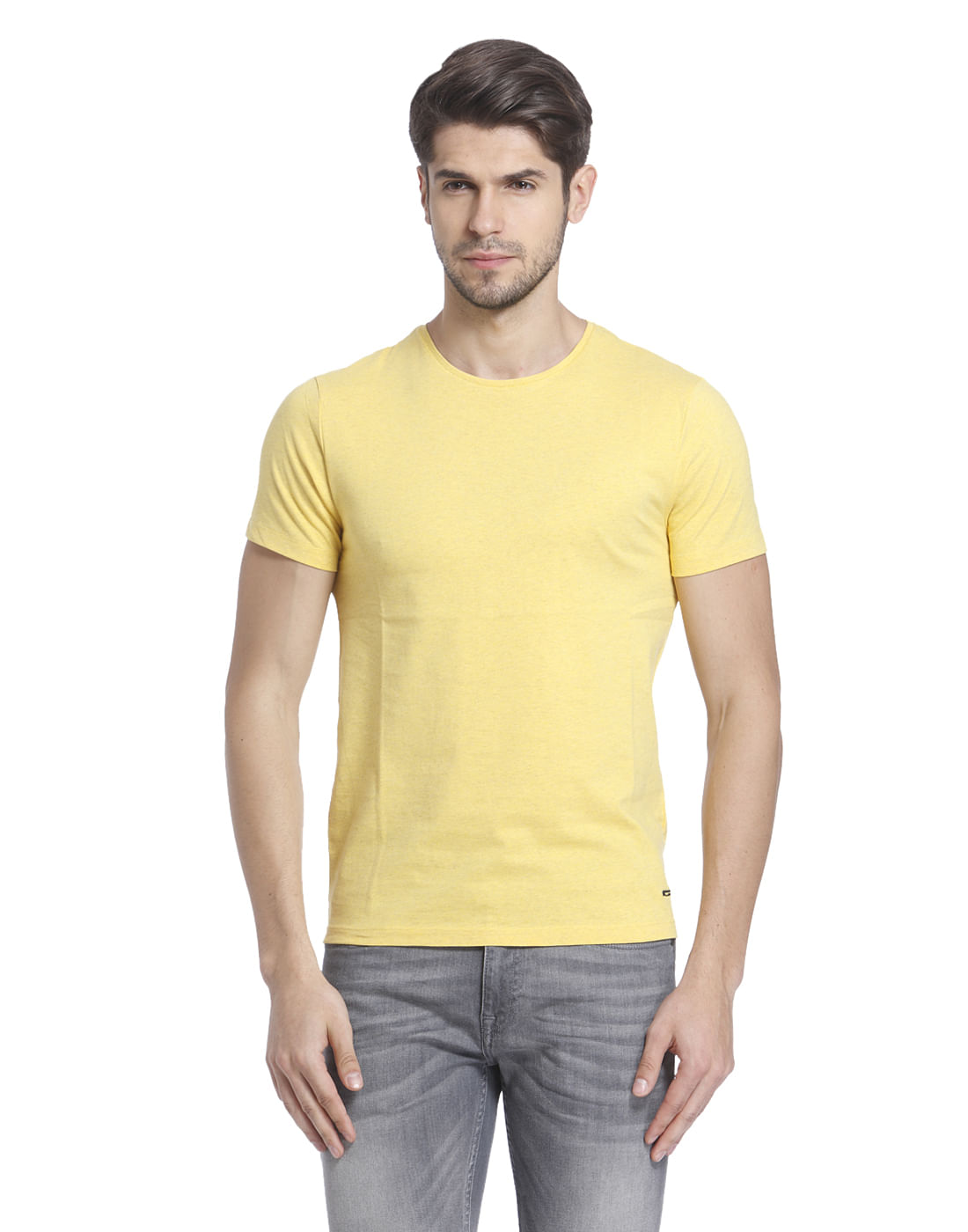 Solid Casual T-Shirt - S