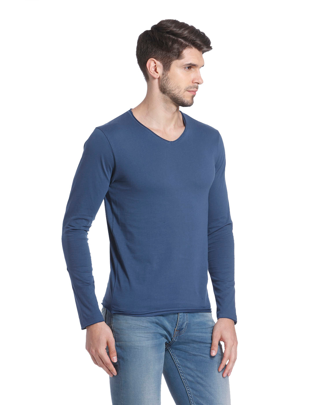 Solid Casual T-Shirt
