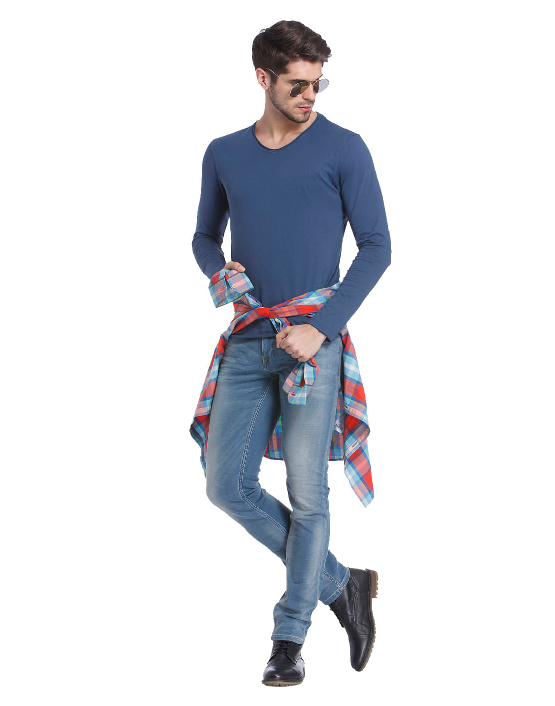 Solid Casual T-Shirt