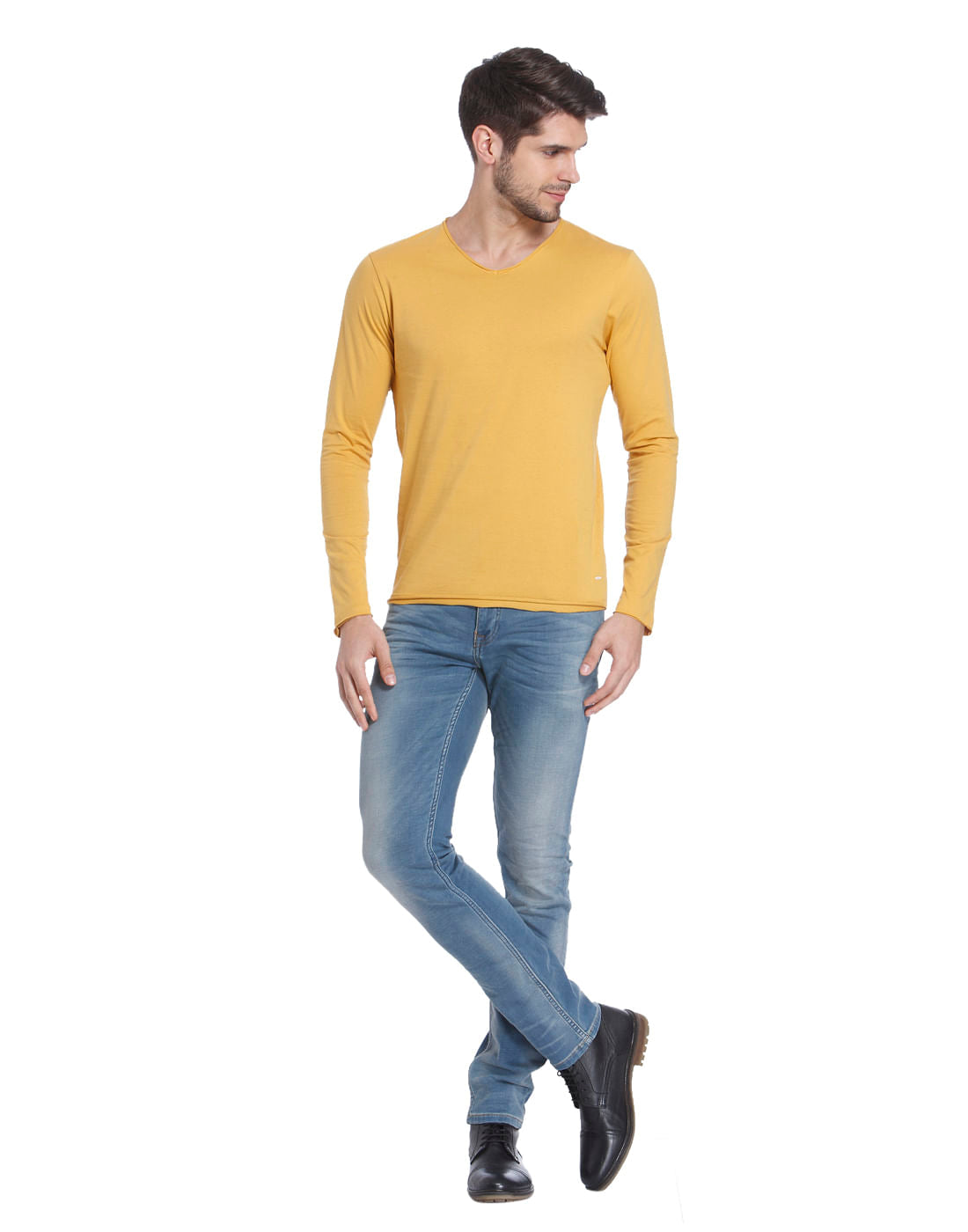 Solid Casual T-Shirt