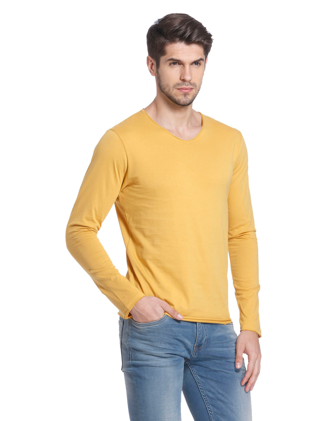 Solid Casual T-Shirt - S